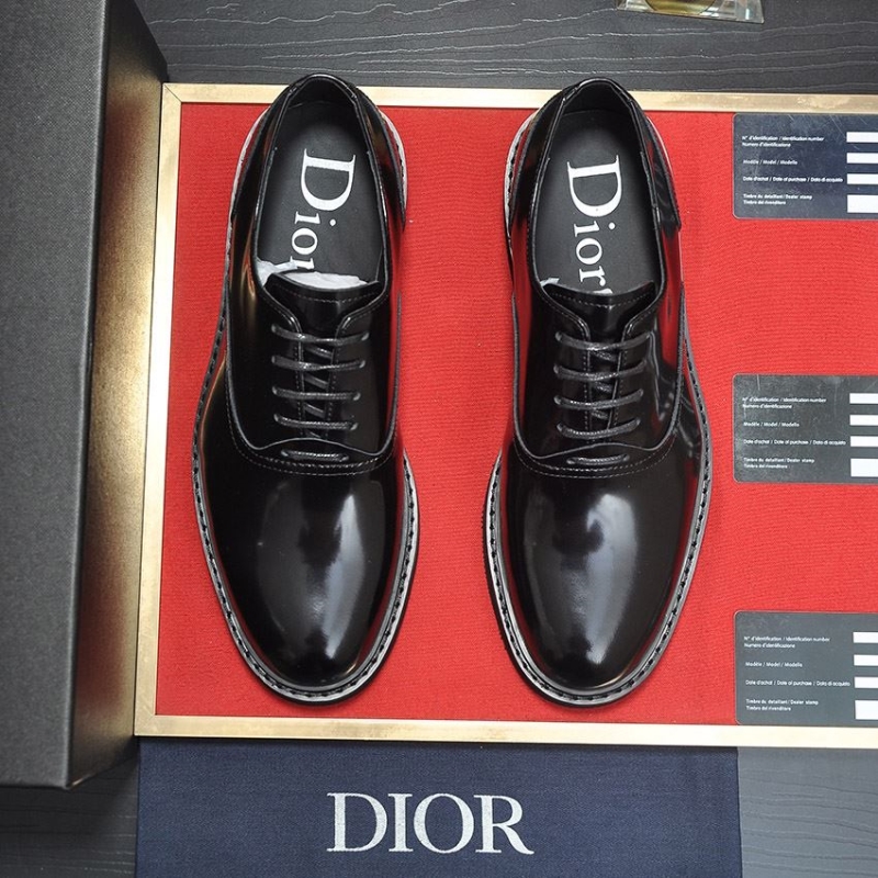 ch**an D*or leather shoes